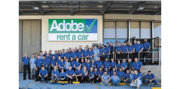 Adobe Rent a Car Ciudad Quesada Costa Rica Crew