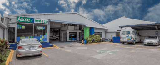 Oficina de Adobe Rent a Car cerca del aeropuerto SJO